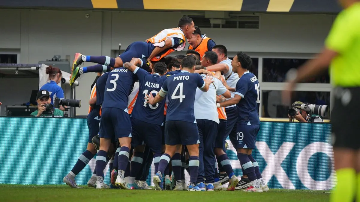 Guatemala Vs Canada Copa Oro