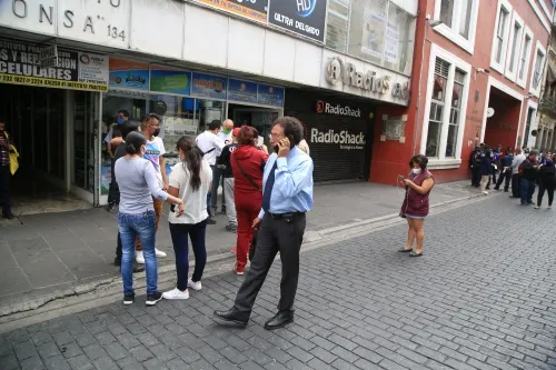 Empresarios del Centro Histórico, hasta el momento, sin afectaciones por el sismo