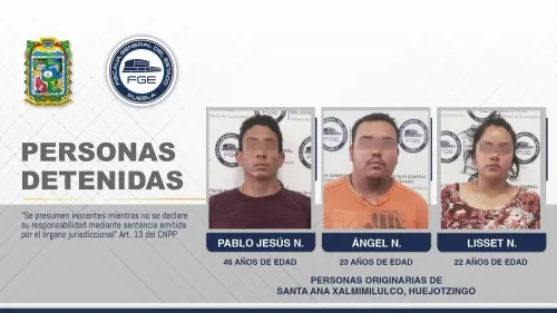 Se realiza la audiencia de control de los presuntos asesinos de universitarios en Huejotzingo