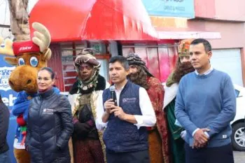 Eduardo Rivera entrega modernización de semáforos y balizamiento en avenidas de Puebla