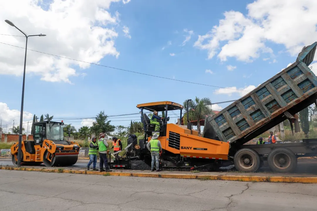Gobierno de Puebla rehabilita 12 vialidades prioritarias para mejorar la movilidad