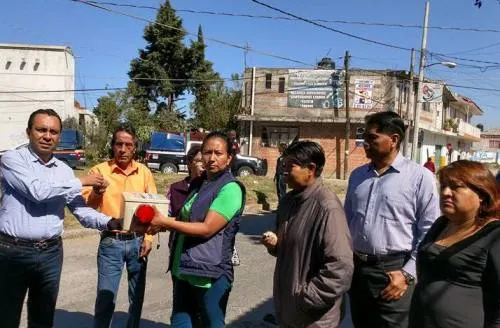 Sigue entrega de Alarmas Vecinales en Cuautlancingo