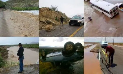 Fuertes lluvias dejan siete muertos y diversas afectaciones en Chihuahua