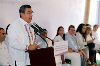 Gobernador de Puebla exhortó a su gabinete a cerrar fuerte la administración; no descartó cambios