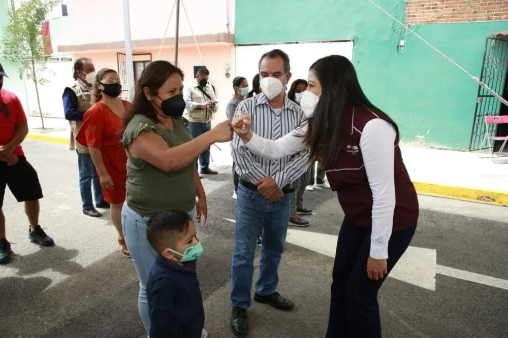 Mantiene Ayuntamiento de Puebla ejecución de obras viales en Juntas Auxiliares