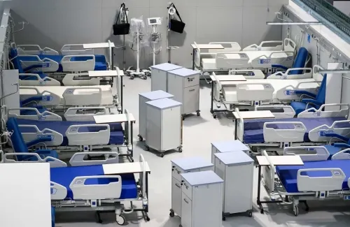 Inauguran en Madrid “el hospital de pandemias”
