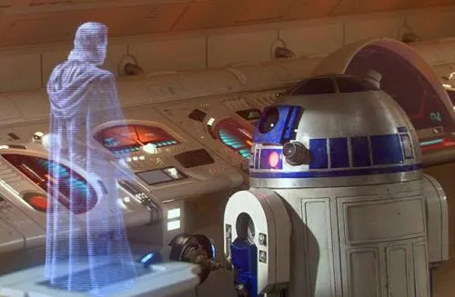 Ficción hecha realidad: presentan hologramas inteligentes para asistentes robóticos