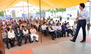 Resalta Espinosa trabajo en junta auxiliar de Cocoyotla