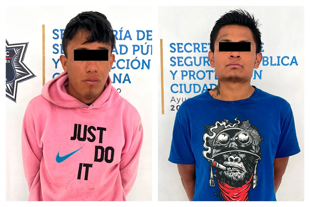 Detenidos San Andres Cholula Robo A Transeunte