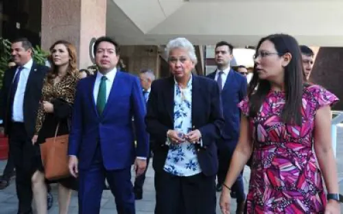 Las mujeres enojadas con violencia, no con el Gobierno: Sánchez Cordero