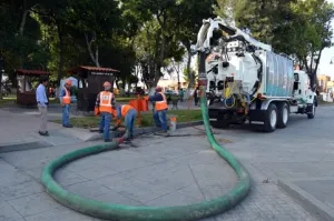 Desazolva SOSAPACH primer cuadro de San Pedro