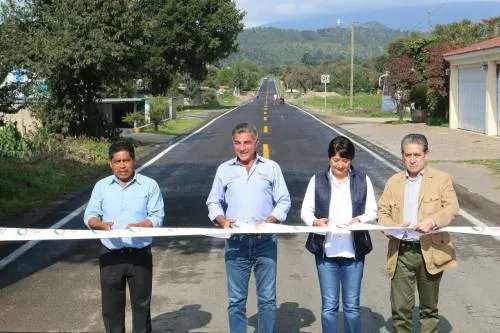 Con una inversión de 12.3 mdp. Tony Gali inaugura la carretera “Paso de Cortés”