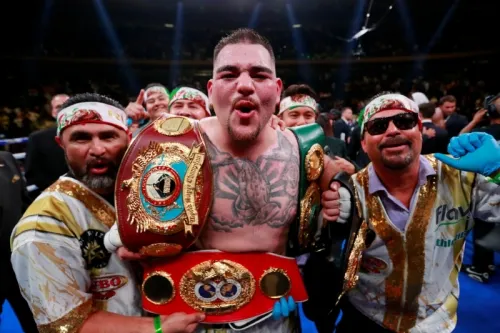 Andy Ruiz, primer campeón mundial mexicano de peso completo
