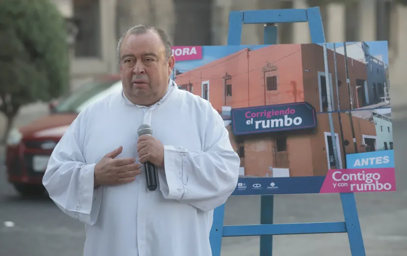 Entrega de trabajos en el templo de San Antonio