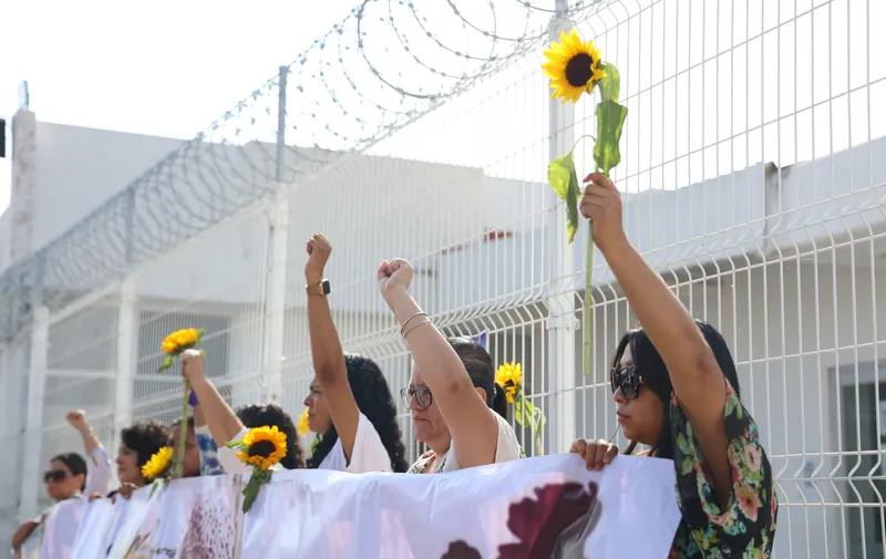 A tres años del feminicidio de Cecilia Monzón, colectivos y familiares se manifestaron exigiendo justicia