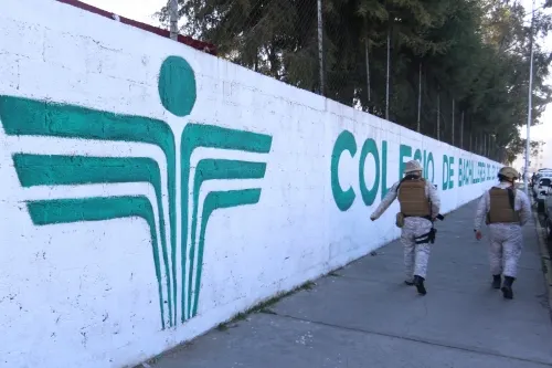 Las clases en el Colegio de Bachilleres de Villa Frontera fueron suspendidas