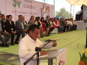 Alcalde de Acatzingo ofrece tercer informe de gobierno