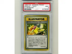 Subastan carta de Pokémon en 54 mil 970 dólares