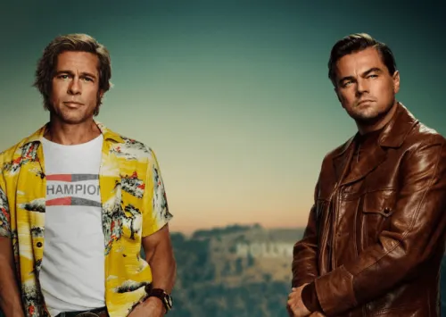 DiCaprio y Pitt son los protagonistas del primer póster de Once Upon a Time in Hollywood