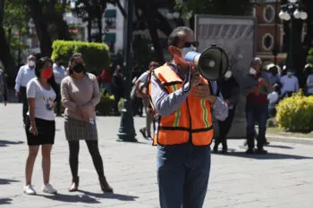 Suspenden Primer Simulacro Nacional 2024 en Puebla