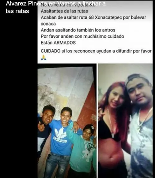 En Facebook convocan a linchar a los responsables del asalto a la ruta 68