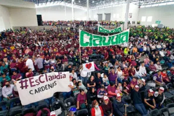 Somos millones de hombres y mujeres que queremos que la transformación del país continúe: Claudia Sheinbaum