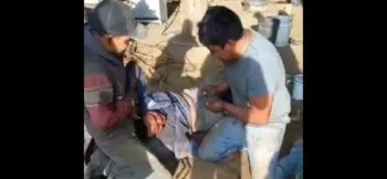 Dan a conocer un video donde trabajadores de Bombas Marín en Acatzingo torturan a un menor