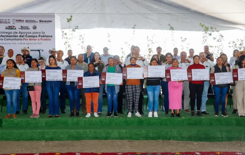 Con justicia social, gobierno estatal impulsa obras comunitarias en microrregión de Acatzingo