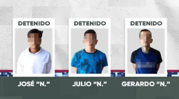 Detienen a tres presuntos responsables por robo en la unidad habitacional San Ramón