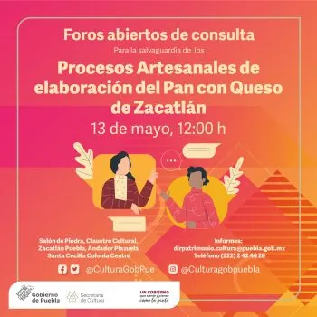 Convoca Cultura a foros de consulta sobre procesos artesanales de Zacatlán y Zapotitlán