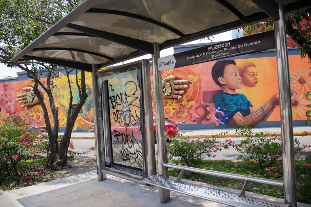 publicidad en paraderos del transporte