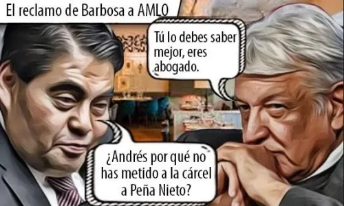 El reclamo de Barbosa a AMLO, tras la mañanera del miércoles