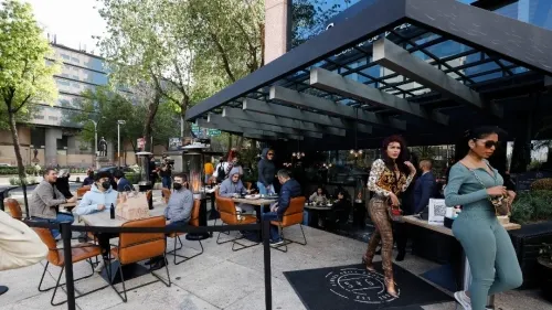 Restaurantes y gimnasios reabrirán a partir del lunes 18 de enero en CDMX al aire libre