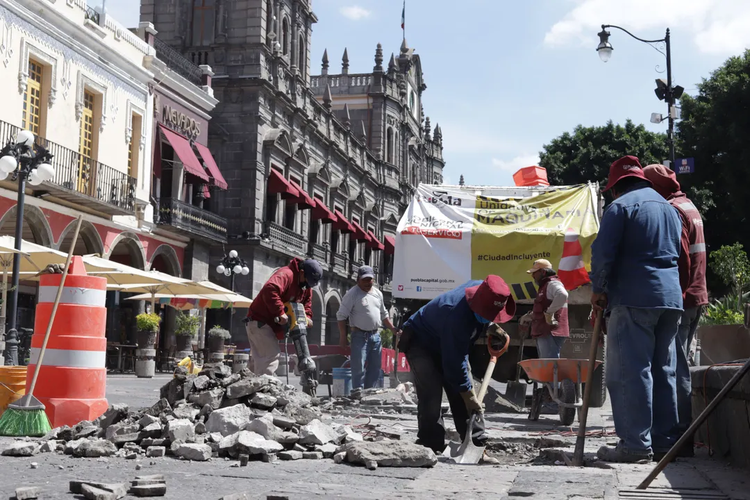 Claudia Rivera asegura que continuarán las obras en la capital poblana