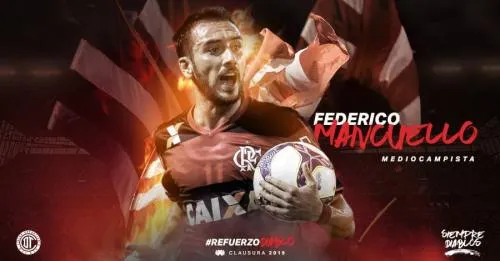 Equipo de Toluca anuncia a argentino Federico Mancuello como refuerzo