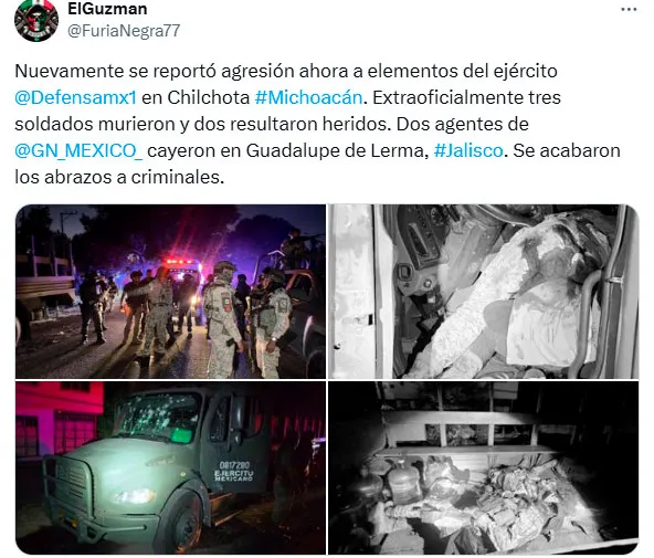 bloqueos-vehiculos-incendiados-michoacan