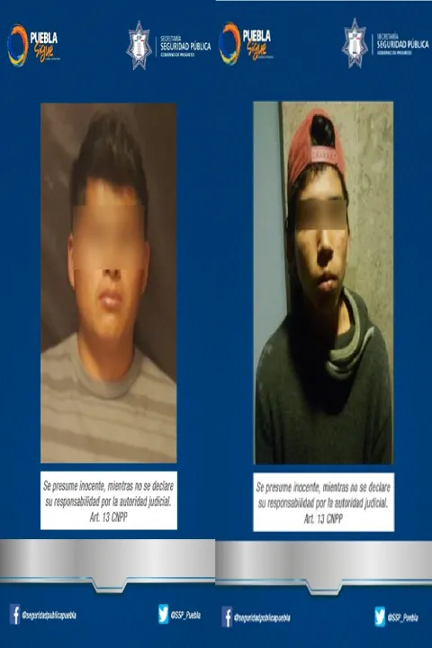 SSP aseguró a tres personas por su participación en hechos delictivos
