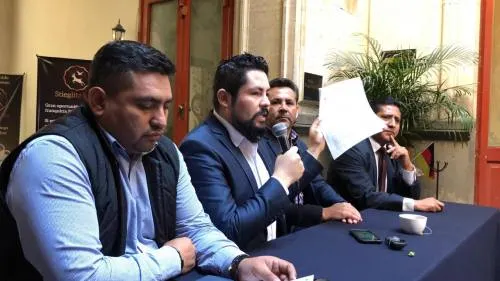 El regidor Iván Camacho Mendoza presenta denuncia contra Roberto Eli Esponda por amenazas