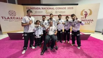 Se luce Puebla en el arranque de Luchas Asociadas en Olimpiada Nacional