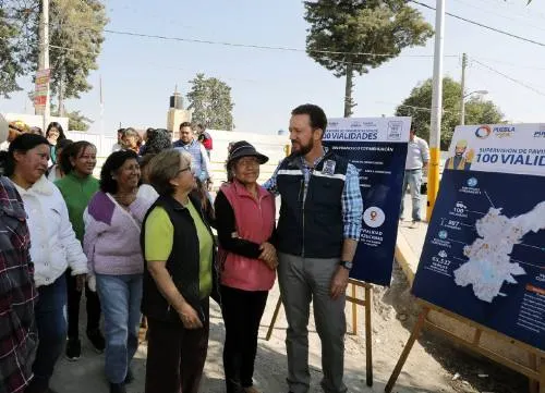 Más progreso llega a Totimehuacán: inicia la pavimentación de 10 vialidades