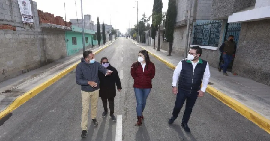 Ayuntamiento de Puebla entrega más calles nuevas al sur de la Ciudad