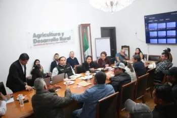 Agricultura sostiene diálogo con productores de sorgo de la Mixteca poblana