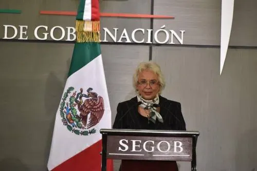 Sánchez Cordero llama a mexicanos a dejar atrás rivalidades