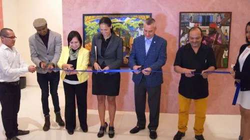 Fiscalía inauguró exposición artística Nuestra tercera raíz