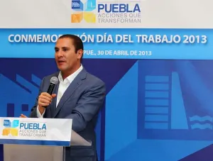 Estabilidad laboral generó crecimiento sin precedente en Puebla: Moreno Valle