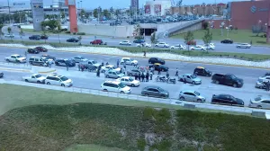Despliegan operativo en la Atlixcáyotl por robo millonario en Torres JV