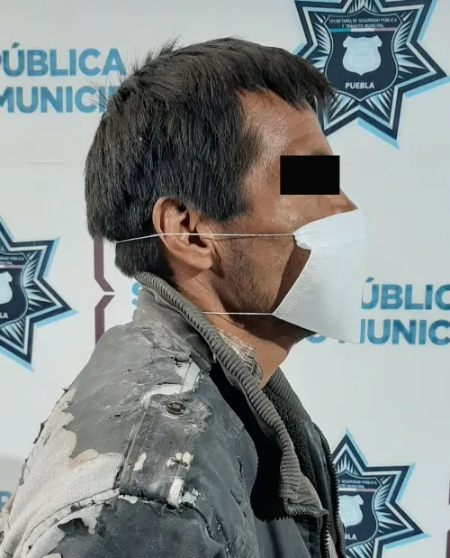 Detuvo policía municipal de Puebla a hombre por robo de una menor de tres años de edad