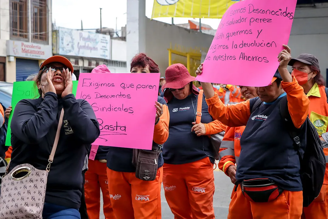 Manif Naranjitas.servicio De Limpia