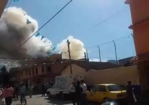 Video: Explota polvorín en San Cristóbal de las Casas