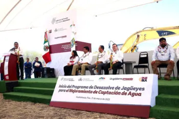 Inicia Céspedes Peregrina Programa de Desazolve de Jagüeyes en Huatlatlauca